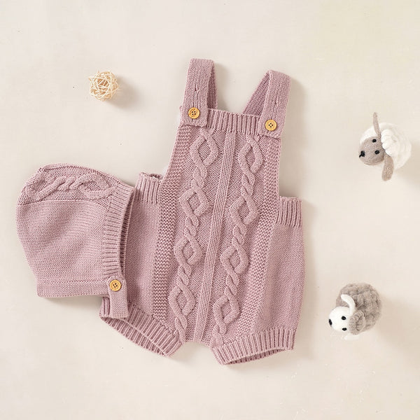 Newborn Baby Romper Solid Baby Clothes