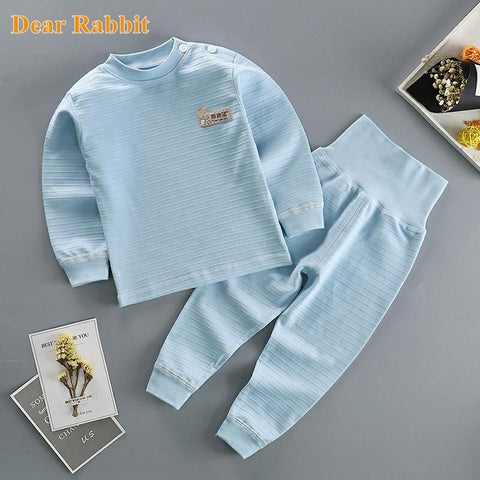 Spring Fall Kids Christmas Pajamas 2PCS