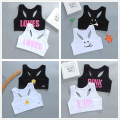 Girls Training Bras Kids Soft Underwear 2pcs