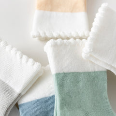 5 Pairs/lot 0-2 Years old Baby Socks