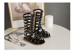 Roman Boots High-top Gladiator Sandals Hot Sale Toddler Girls Shoe