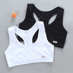 Girls Training Bras Kids Soft Underwear 2pcs