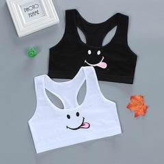 Girls Training Bras Kids Soft Underwear 2pcs