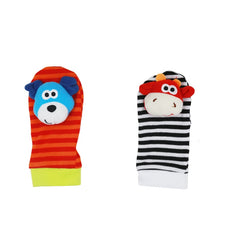 Infant Baby Kids Socks rattle toys