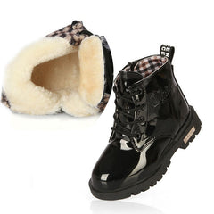 Unisex Children Boots for  Spring Autumn PU Leather