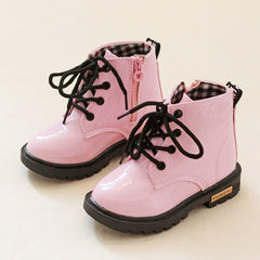 Unisex Children Boots for  Spring Autumn PU Leather