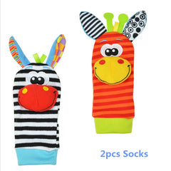 Infant Baby Kids Socks rattle toys