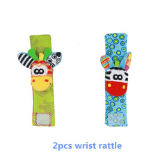 Infant Baby Kids Socks rattle toys