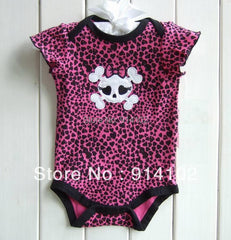 Skull design Summer Infant Kids Girls Clothing Sets