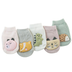 Animal Design Summer Autumn Cute Cartoon Baby Socks for Children