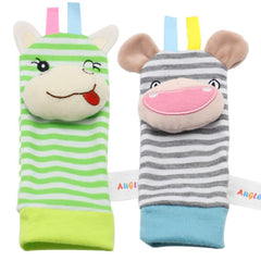 Infant Baby Kids Socks rattle toys