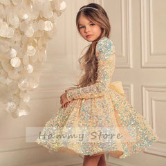 Charming Flowers Girls Dresses