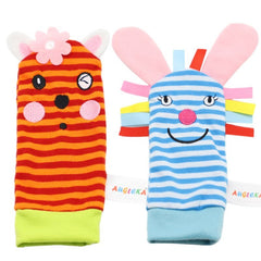 Infant Baby Kids Socks rattle toys