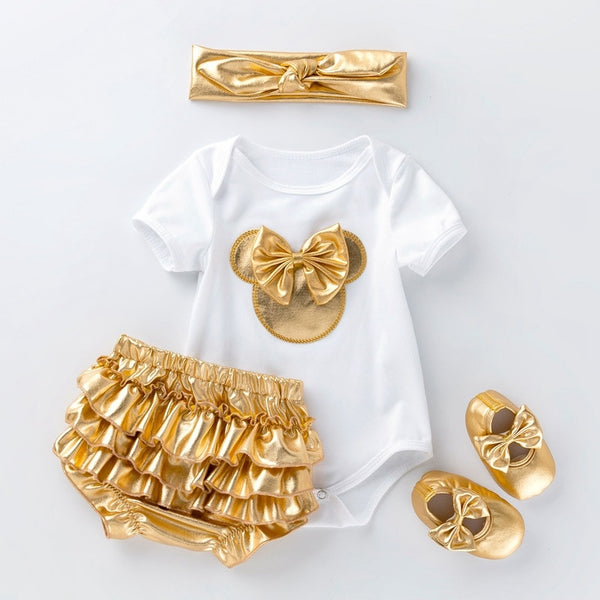 Fashion Princess Suit for Infant Baby Girls