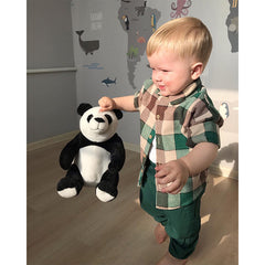 Children Clothing Sets Plaid Shirt + Pants for Baby Boys