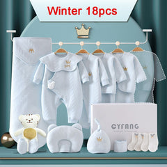 100% Cotton Kids Clothes Suit Unisex Infant Boys and Girls Clothing Set