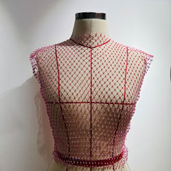 Sexy See Through Fishnet Tank  Crop Tops for Women