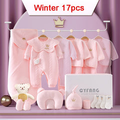 100% Cotton Kids Clothes Suit Unisex Infant Boys and Girls Clothing Set