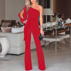 Jumpsuit Women Fashion Sequins Patchwork Short Sleeve Slim Bodycon Outfits Lady Elegant Sexy One Piece Party Overalls