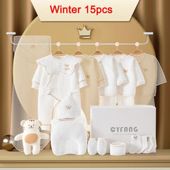 100% Cotton Kids Clothes Suit Unisex Infant Boys and Girls Clothing Set