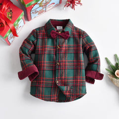 Christmas Outfit Red Plaid T-Shirts Pants