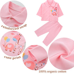 Newborn Baby Girl  Clothes Sets 0-6 Months