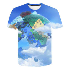 Cool 3D Printed Robloxing T Shirts for Boys