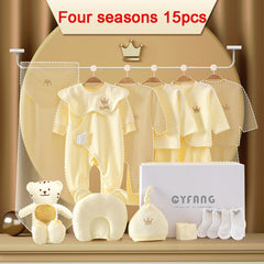 100% Cotton Kids Clothes Suit Unisex Infant Boys and Girls Clothing Set