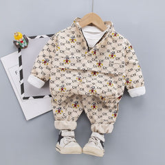 New Long Sleeve Sweatshirt and Pants Kids Autumn - for boys