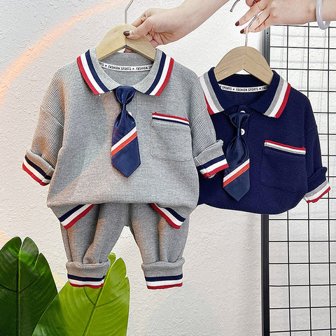 Boys Clothing Spring Formal Gentleman 2pcs/Set Suit