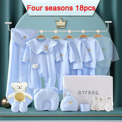 100% Cotton Kids Clothes Suit Unisex Infant Boys and Girls Clothing Set