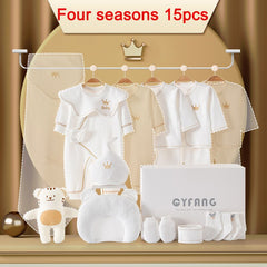 100% Cotton Kids Clothes Suit Unisex Infant Boys and Girls Clothing Set