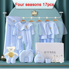 100% Cotton Kids Clothes Suit Unisex Infant Boys and Girls Clothing Set