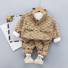 New Long Sleeve Sweatshirt and Pants Kids Autumn - for boys