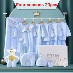 100% Cotton Kids Clothes Suit Unisex Infant Boys and Girls Clothing Set