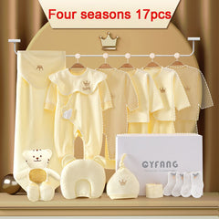 100% Cotton Kids Clothes Suit Unisex Infant Boys and Girls Clothing Set