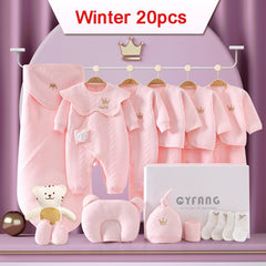 100% Cotton Kids Clothes Suit Unisex Infant Boys and Girls Clothing Set